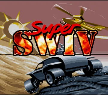 Super SWIV (Japan) screen shot title